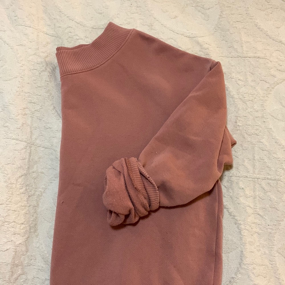 Aerie super soft sweatshirt in soft pink